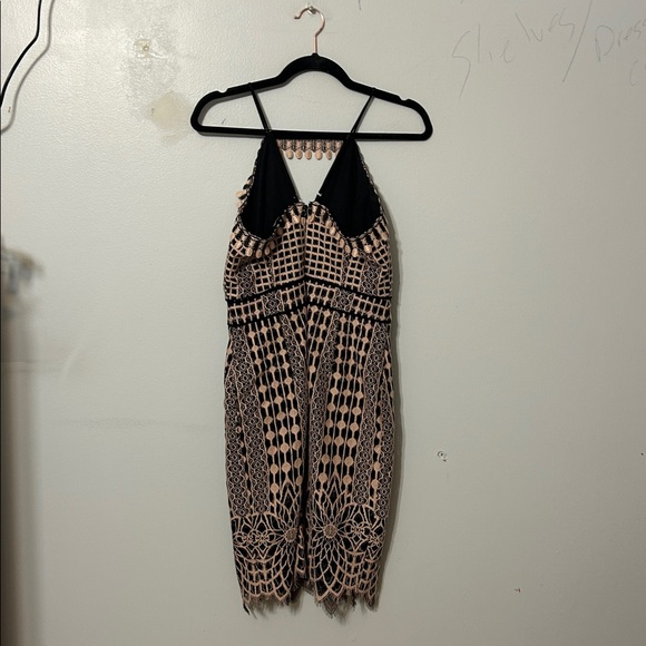 Harilyn Black & Pink Lace Overlay Dress – Small, Whimsigoth Cocktail Style - Picture 3 of 5